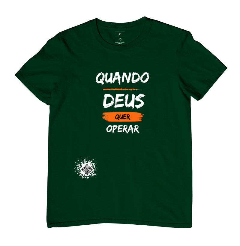 Camisa: Enéias e Eduardo - Quando Deus quer Operar