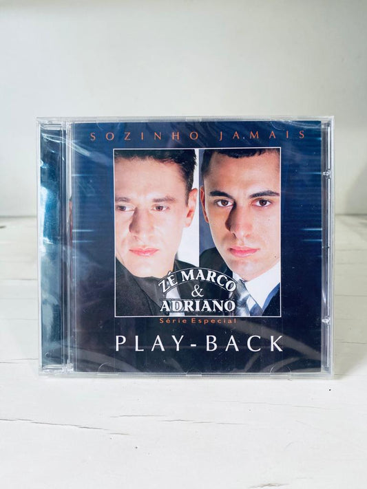 Cd Sozinho Jamais - Zé Marco & Adriano (Playback)