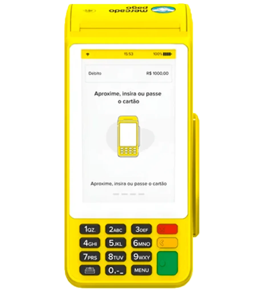 Maquininha Point Pro 3 Mercado Pago – Agilidade e Comprovante Impresso na Hora