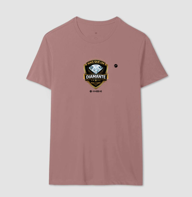 Camiseta: Mais que um diamante - Daniel e Samuel