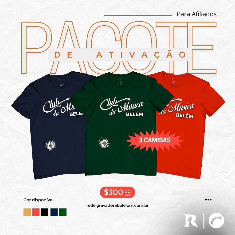 Pacote de Ativação: Club da Música Belém