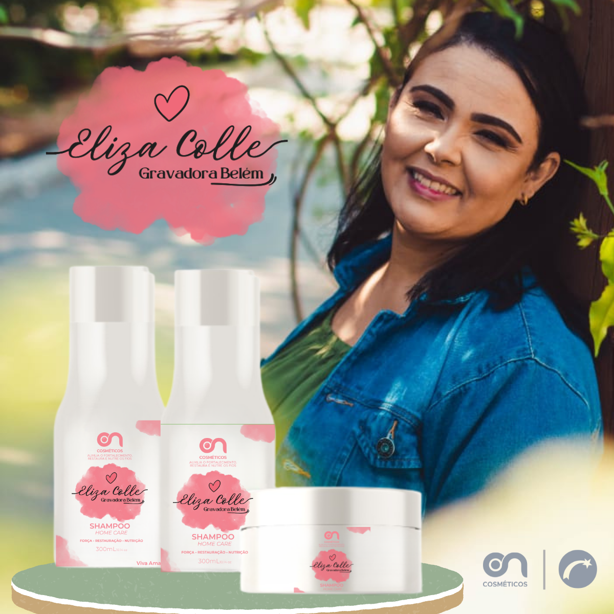 Kit On Cosméticos - linha Eliza Colle