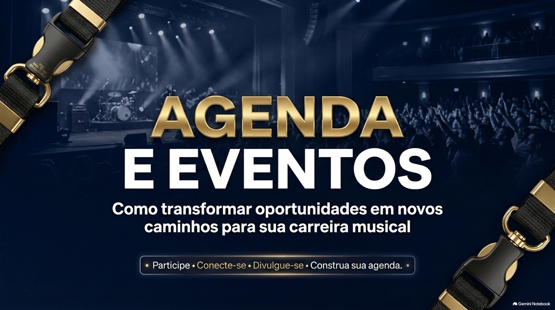 🎤 Como Conseguir Shows Gospel e Construir uma Agenda de Eventos