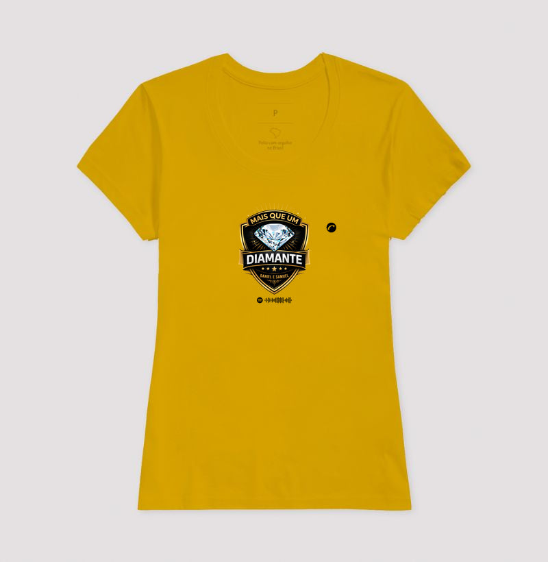 Camiseta: Mais que um diamante - Daniel e Samuel