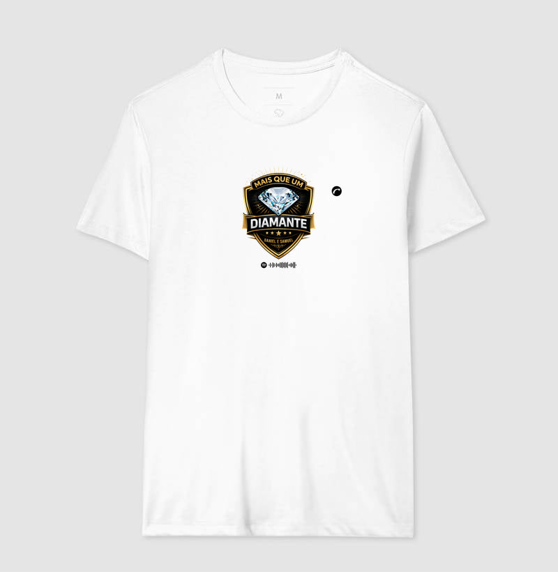 Camiseta: Mais que um diamante - Daniel e Samuel