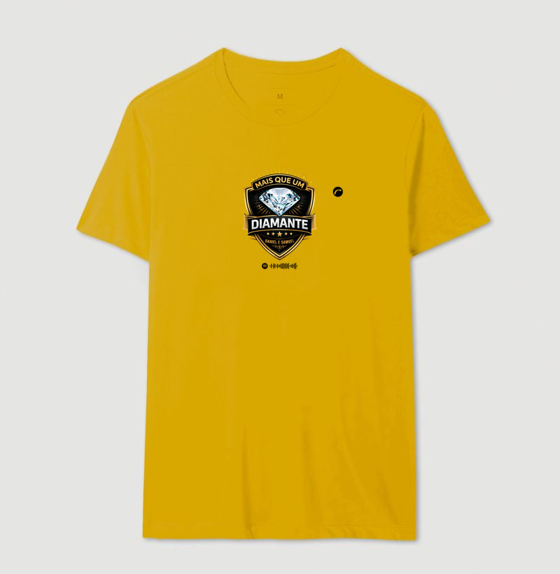 Camiseta: Mais que um diamante - Daniel e Samuel
