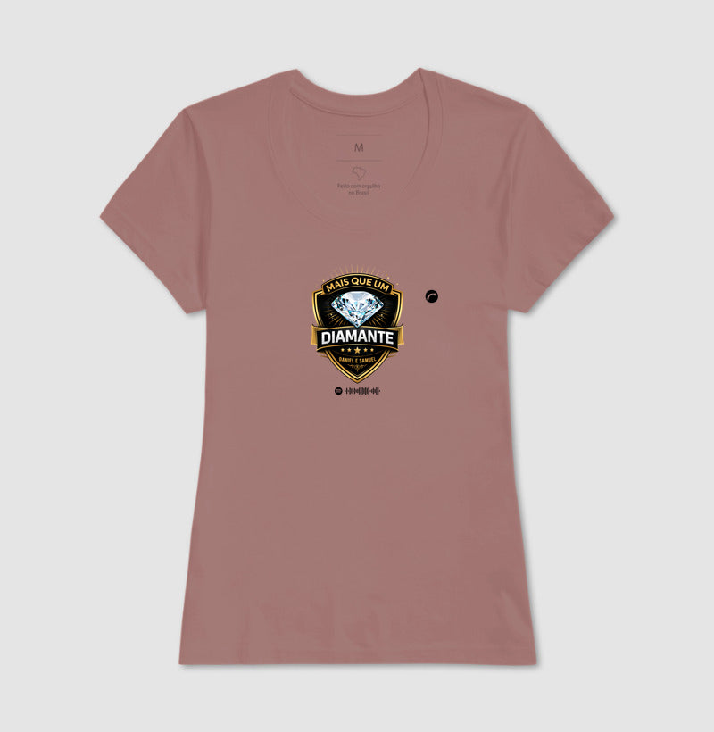 Camiseta: Mais que um diamante - Daniel e Samuel