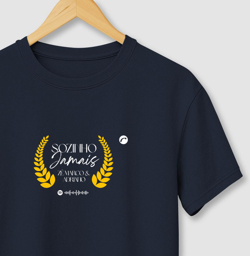 Camiseta: Sozinho Jamais - Zé Marco e Adriano