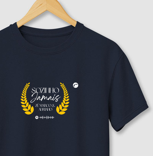 Camiseta: Sozinho Jamais - Zé Marco e Adriano