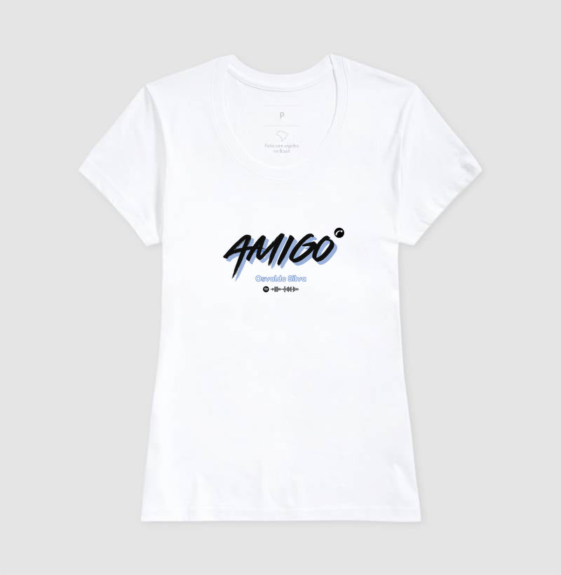 Camiseta: Amigo - Osvaldo Silva feat Oseias O Semeador
