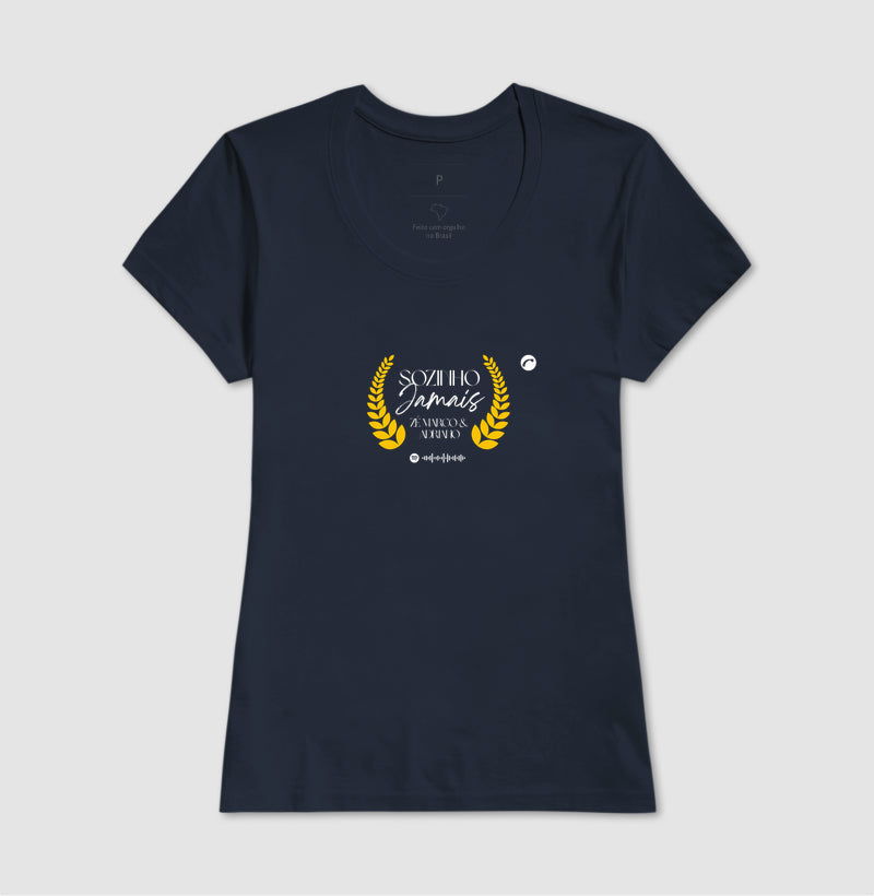 Camiseta: Sozinho Jamais - Zé Marco e Adriano