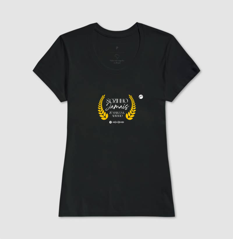 Camiseta: Sozinho Jamais - Zé Marco e Adriano
