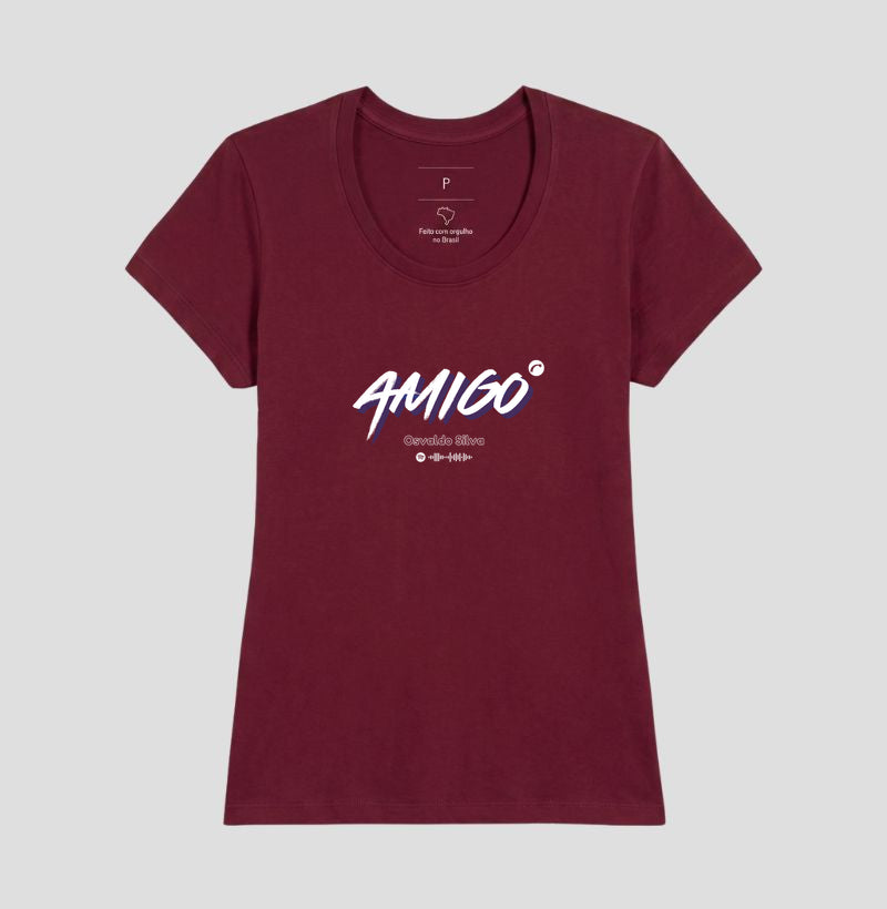 Camiseta: Amigo - Osvaldo Silva feat Oseias O Semeador